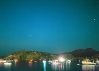 Archive photo: harbour at Labuan Bajo, Flores.
