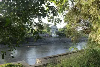 Archive photo: Ayug River at Padang Galak Denpasar.