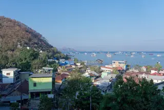 Archive photo: view of Labuan Bajo, Flores.